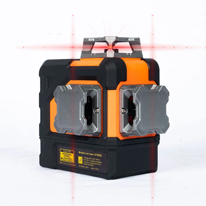 3D kırmızı lazer seviyesi