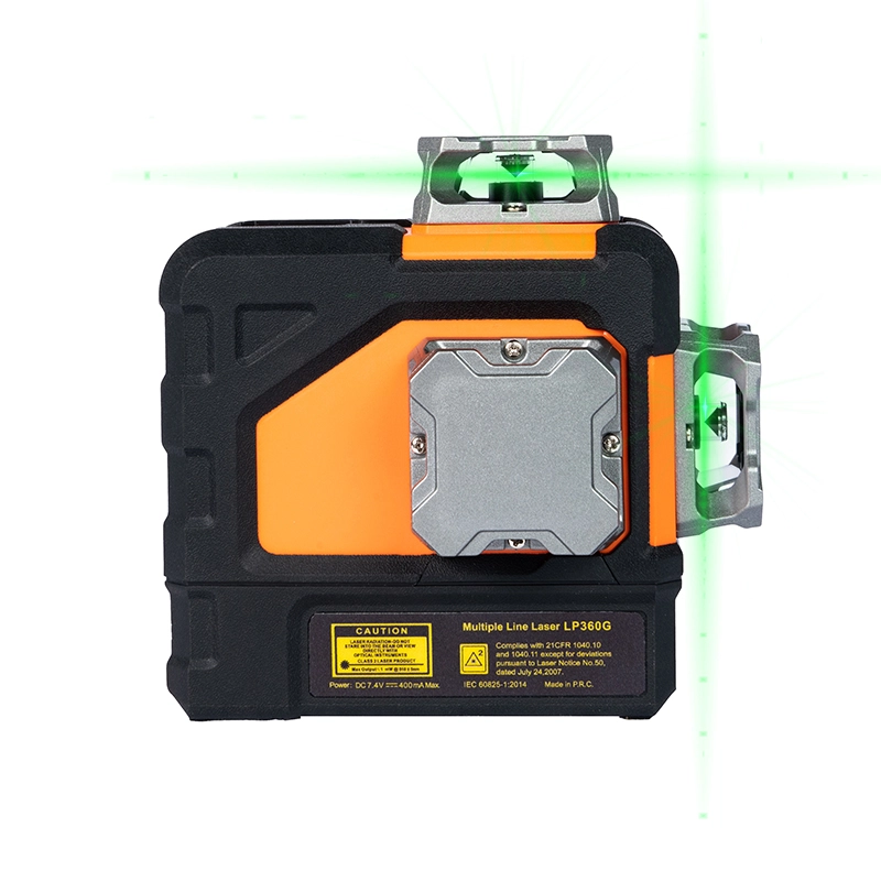 3D ultra parlak yeşil lazer seviyesi